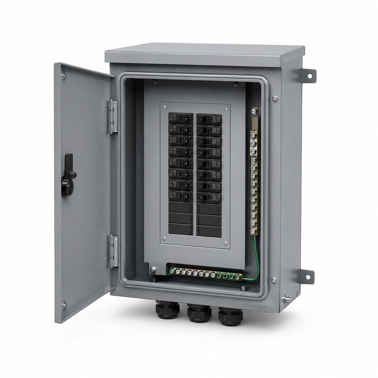 Breaker Panel for shipping containers