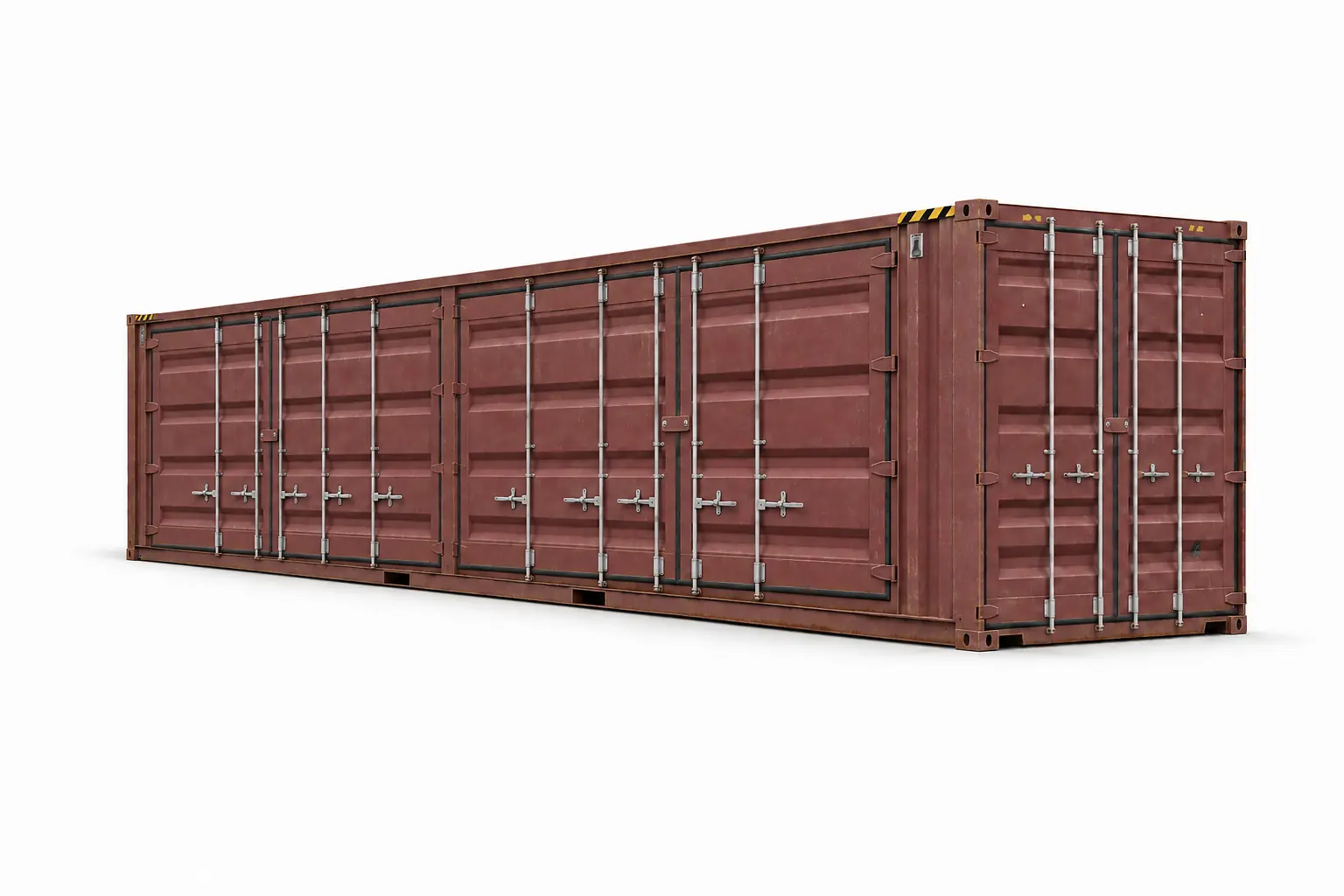 used • full side access 40 ft side-door container for sale